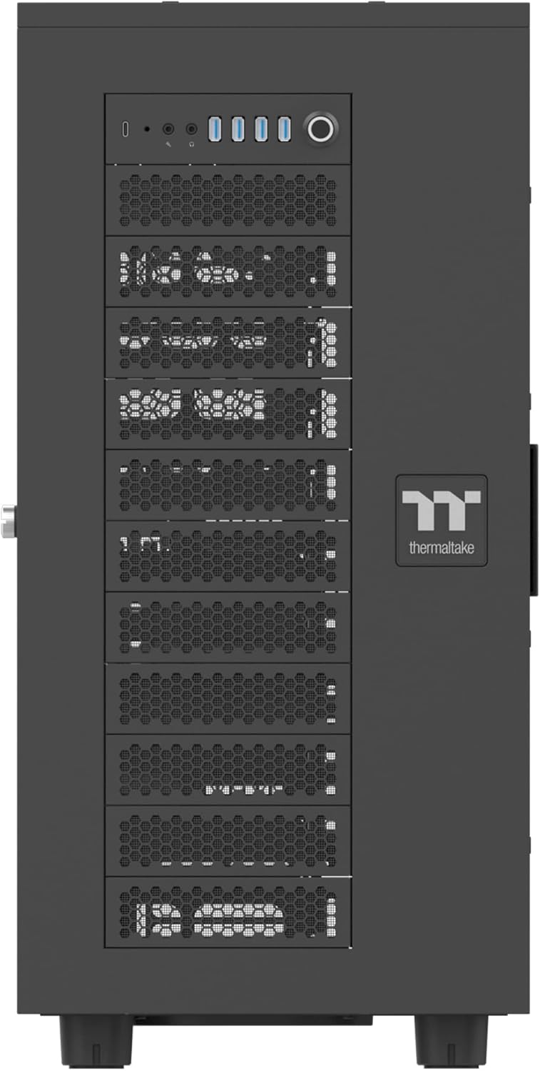 THERMALTAKE AX700 TG SUPER TOWER BLACK CABINET CA-11B-00F1WN-00 – TechCure India
