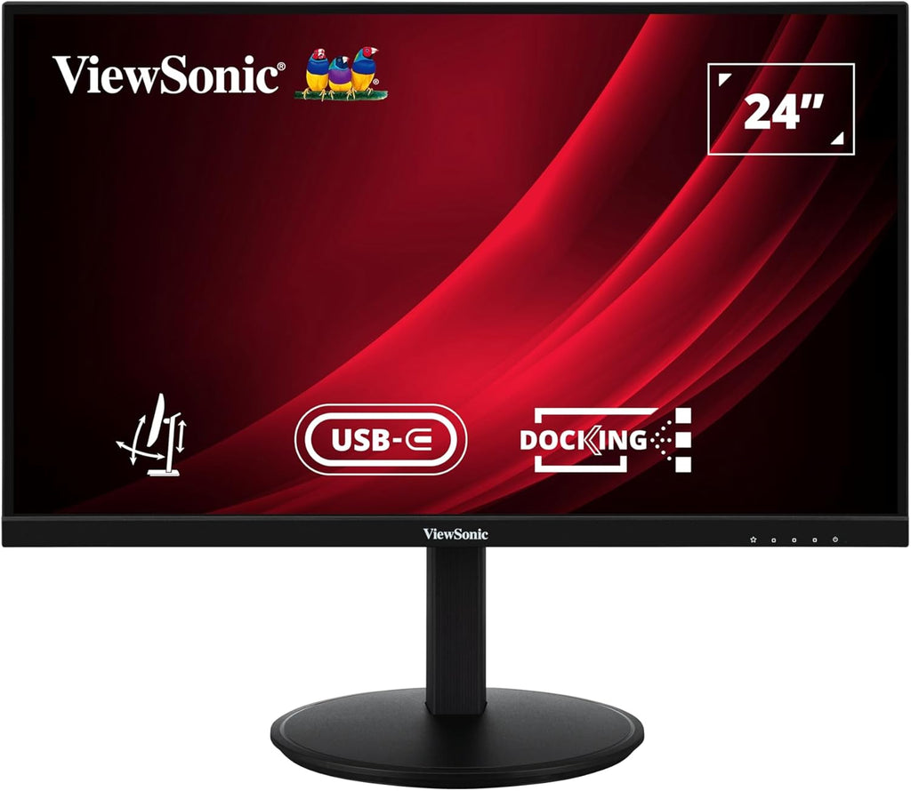 ViewSonic VG2409U-2 24 FHD 100Hz Docking Monitor with USB-C Hub Monitor – TechCure India