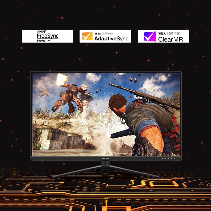 VIEWSONIC VX2728 27 Inch FHD 180Hz IPS Panel 104% SRGB 0.5MS IPS Gaming Monitor – TechCure India