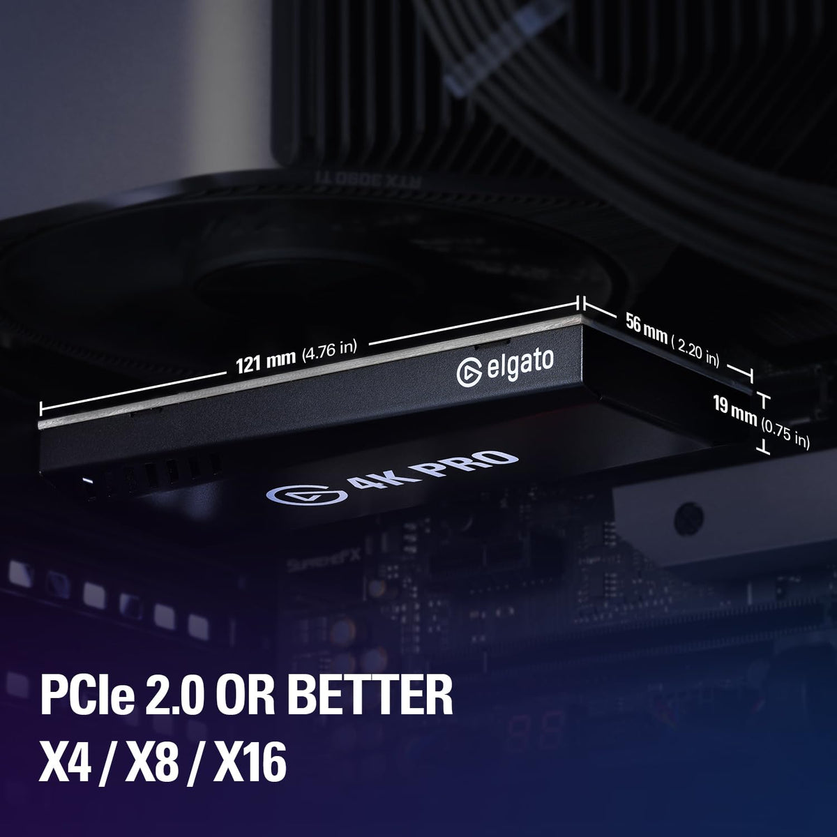 ELGATO 4K PRO 4K CAPTURE CARD FOR PC 10GBK9901 – TechCure India