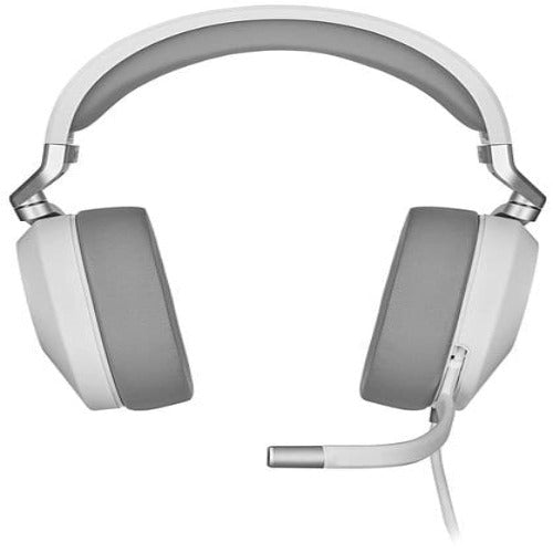 CORSAIR HS65 Wired 7.1 Surround Gaming Headphone With Mic ( White ) ( PC/Mobile/Mac/Xbox ) - 3