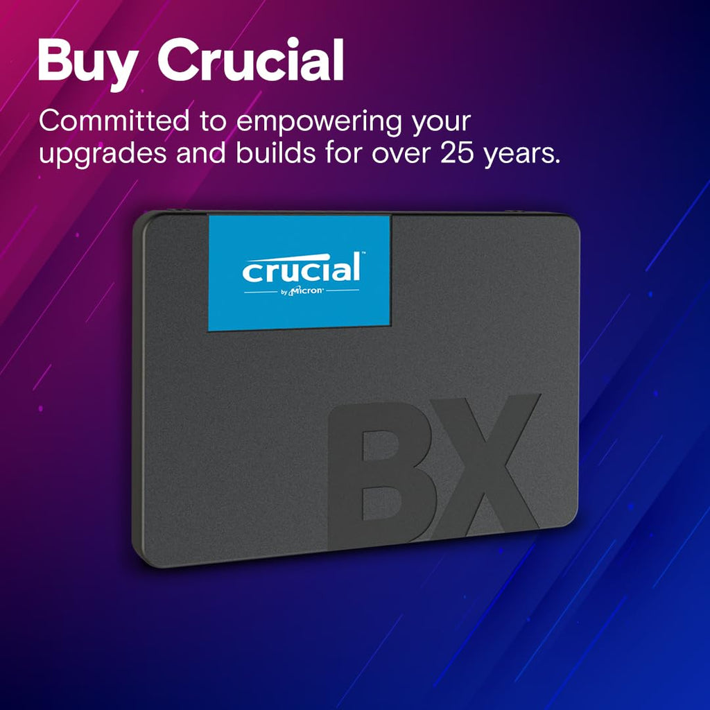 CRUCIAL BX500 2TB SATA 2.5 INCH SSD CT2000BX500SSD1 – TechCure India