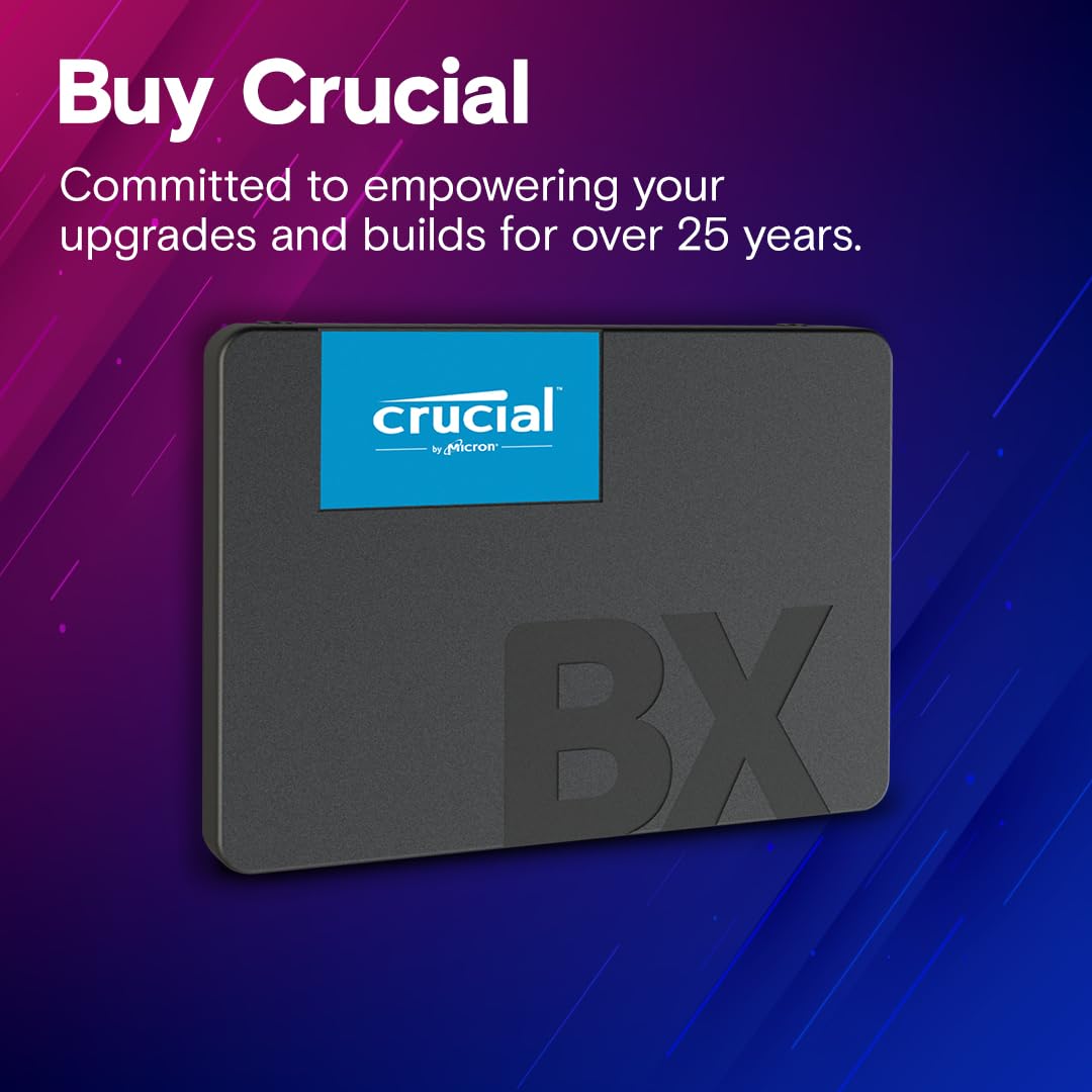 CRUCIAL BX500 2TB SATA 2.5 INCH SSD CT2000BX500SSD1 – TechCure India