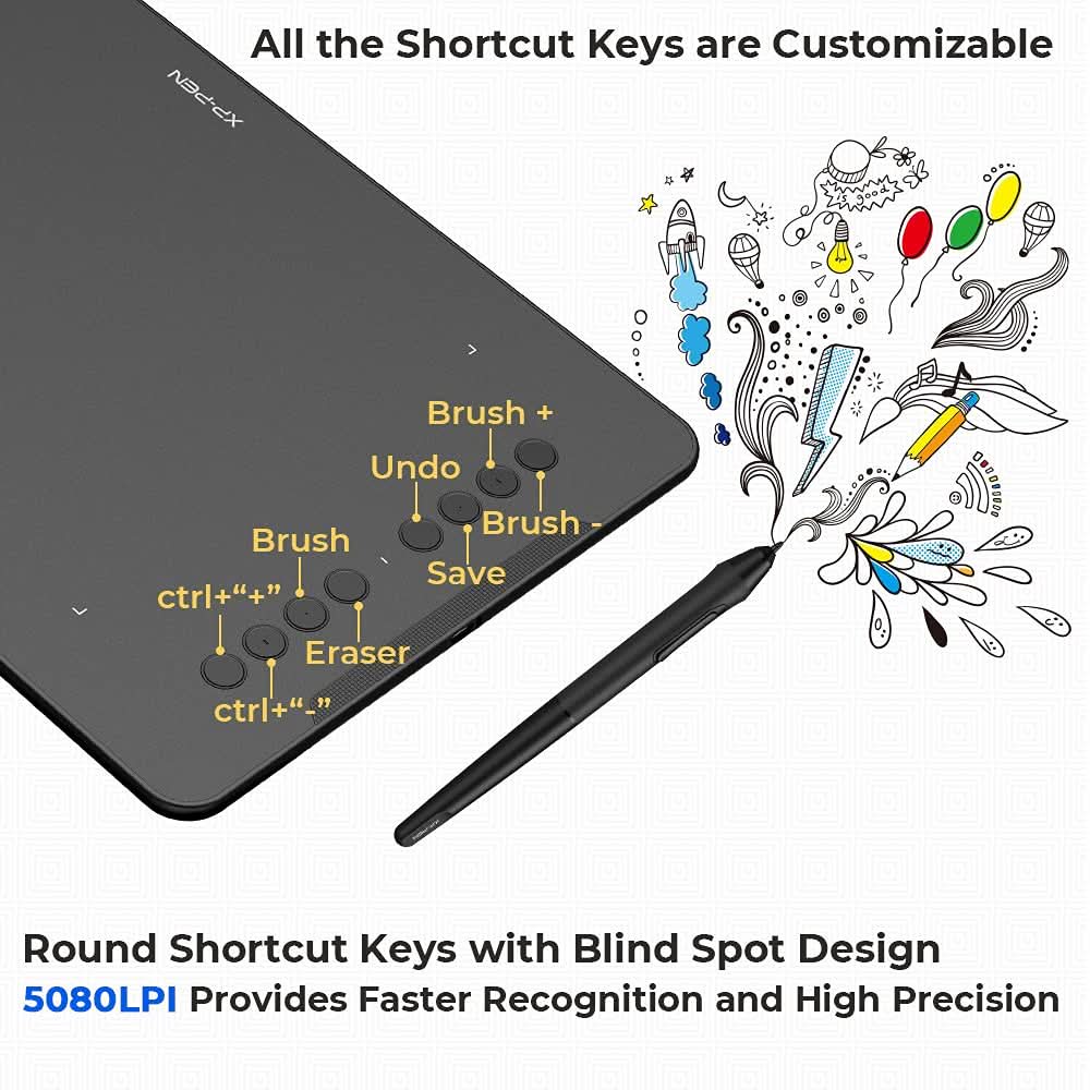 XP PEN DECO 01 V3 GRAPHIC TABLET – TechCure India