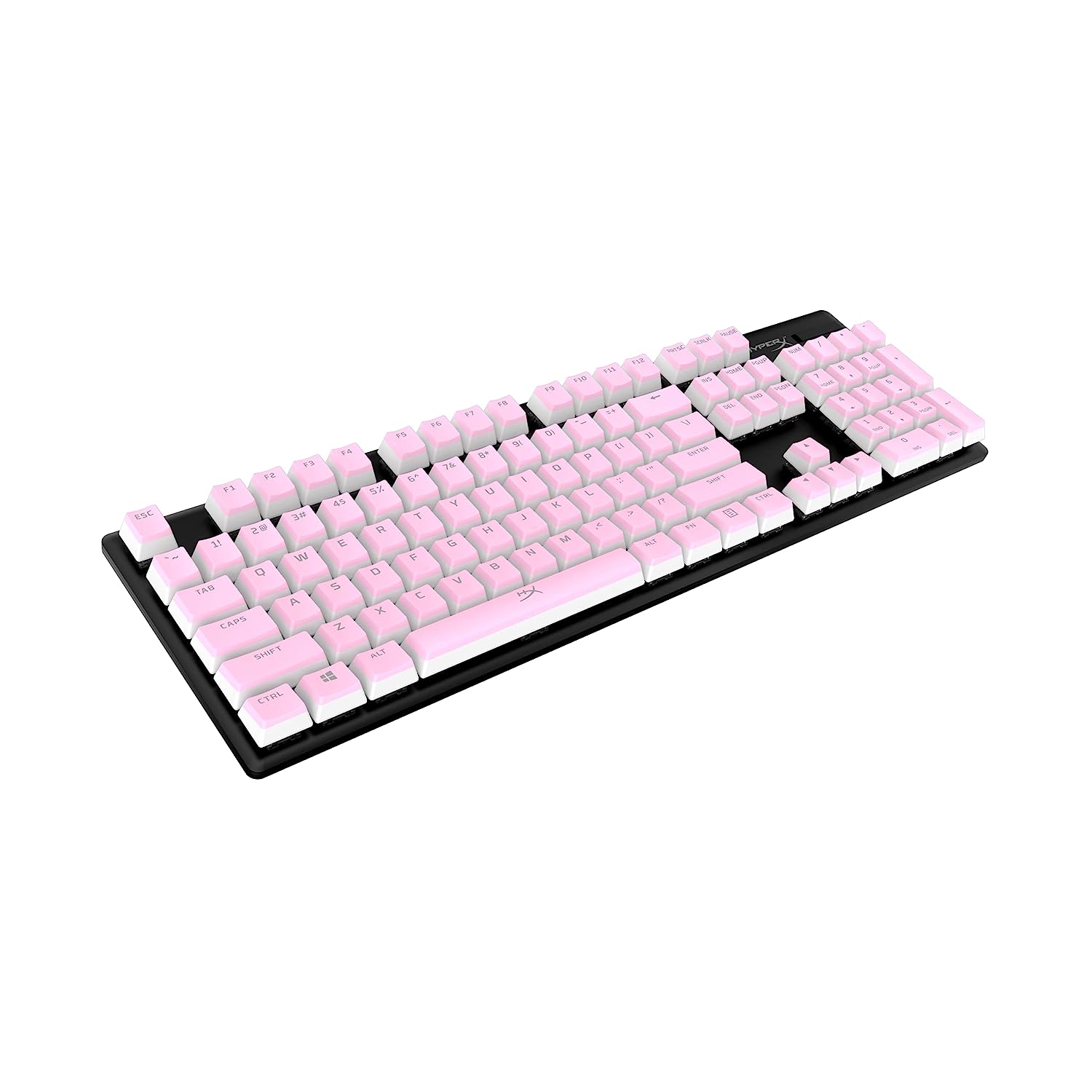 HYPERX Pudding Keycaps Double Shot PBT (Pink) - 4