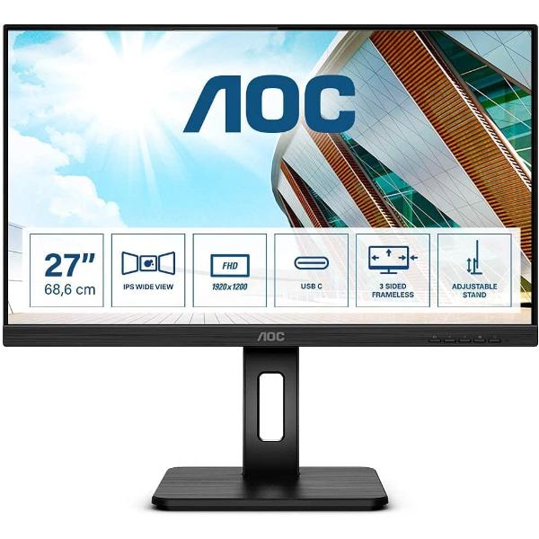 AOC 24P2C 24 Inch FHD 75Hz IPS Monitor – TechCure India