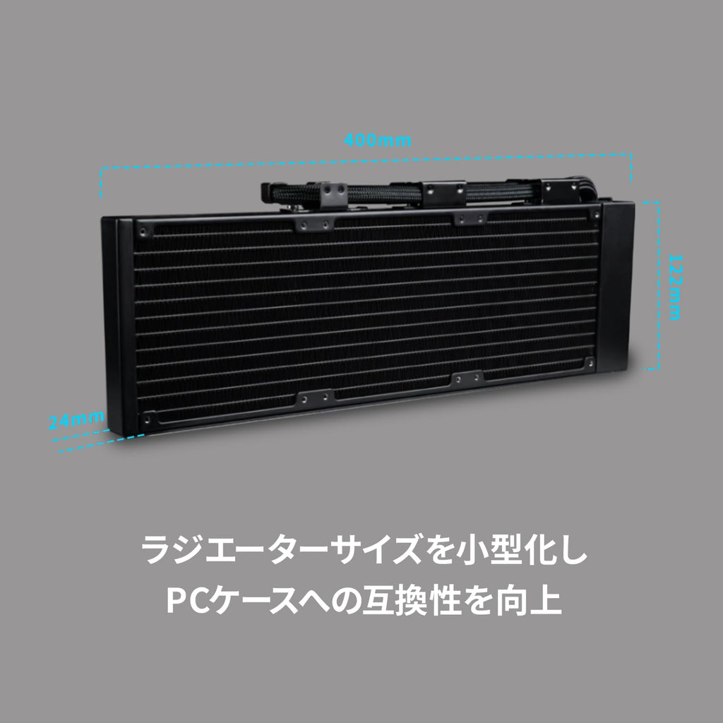 FAN AIO LIAN LI HYDROSHIFT II LCD-C 360TL BLACK (G89.GHS2LCD36TB.IN) – TechCure India