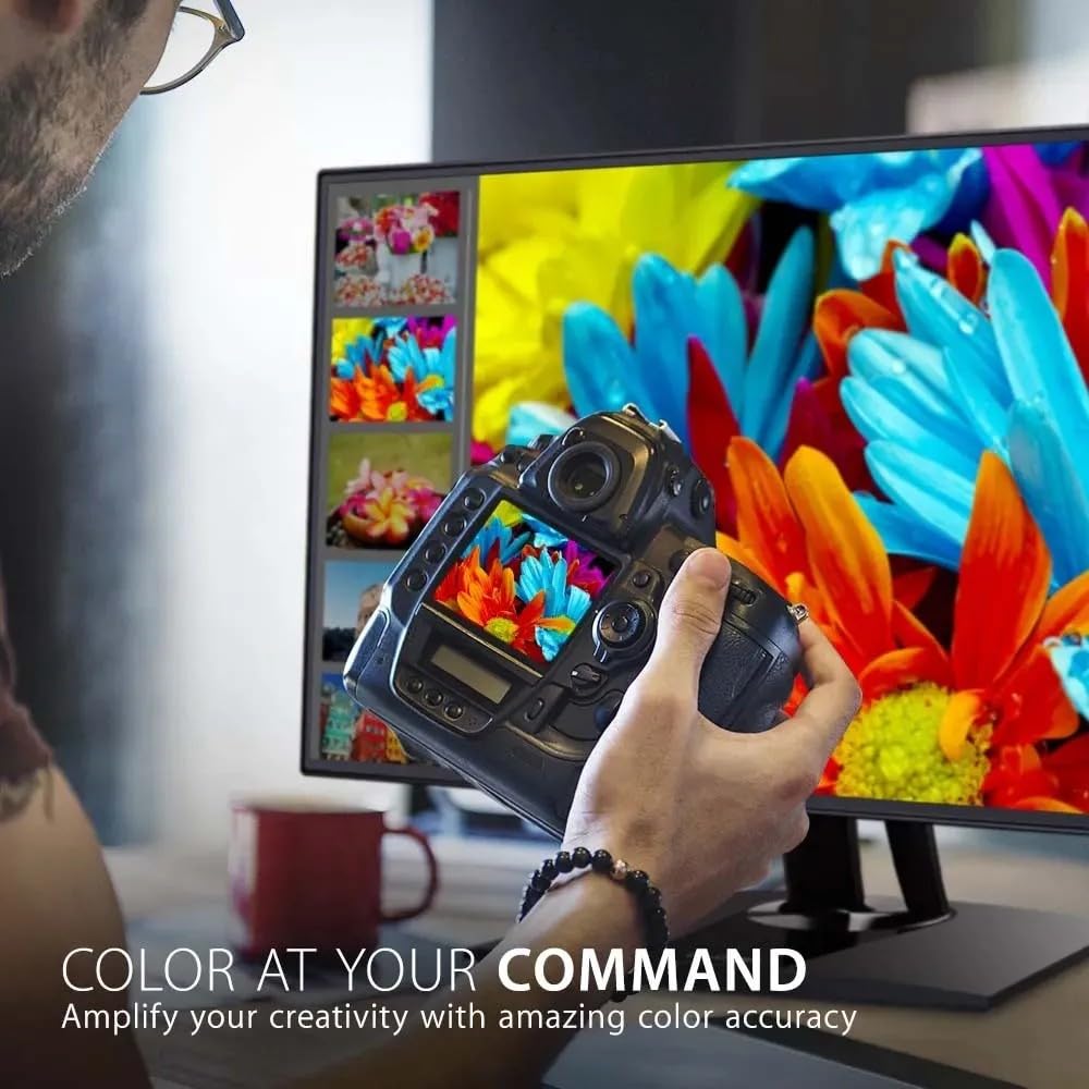 VIEWSONIC 68.58 CM (27") COLORPRO PROFESSIONAL 2K QHD IPS MONITOR FOR PHOTOGRAPHY, GRAPHIC DESIGN, DELTA-E,100% SRGB, ADVANCE ERGONOMICS, TYPE-C 65W CHARGE BACK, HDMI, DP, 113% SRGB -VP2768A – TechCure India