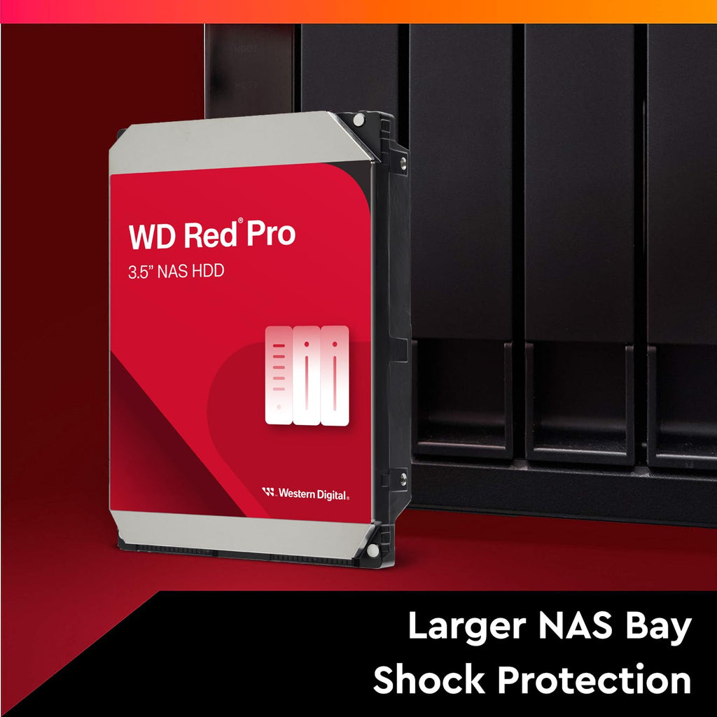 WESTERN DIGITAL 10TB WD RED PRO NAS INTERNAL HARD DRIVE HDD WD103KFBX – TechCure India