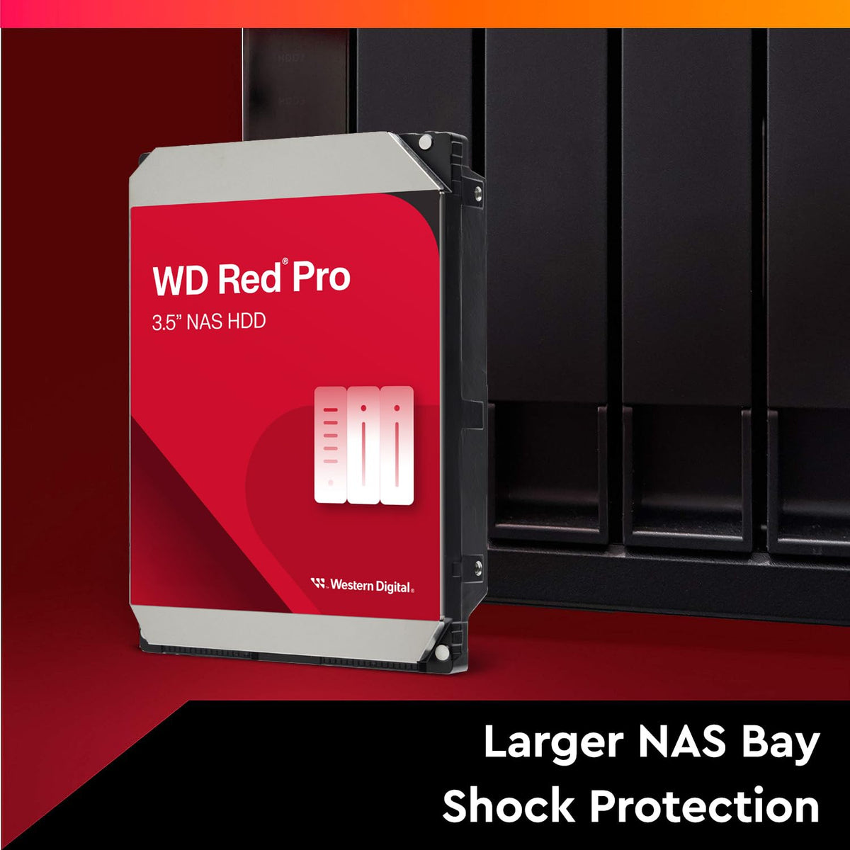 WESTERN DIGITAL 10TB WD RED PRO NAS INTERNAL HARD DRIVE HDD WD103KFBX – TechCure India