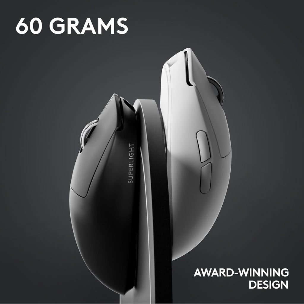 LOGITECH G PRO X SUPERLIGHT 2 MOUSE (WHITE) – TechCure India