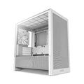 NZXT H3 FLOW (2025) MICRO-ATX MID-TOWER GAMING CABINET - WHITE (CC-H31FW-01) – TechCure India