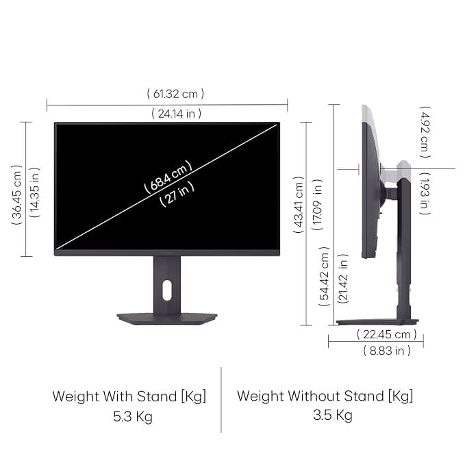 LG 27G610A 27 Inch Ultragear QHD IPS Gaming Monitor – TechCure India