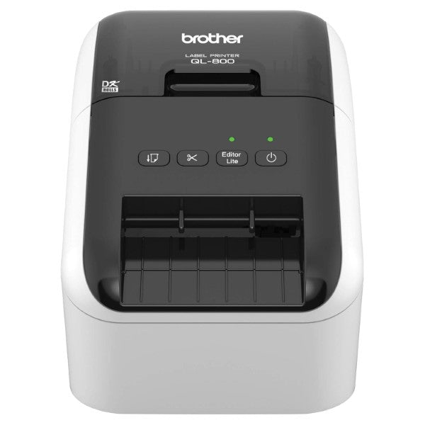 Brother QL-800 Label Printer (White and Black) – TechCure India