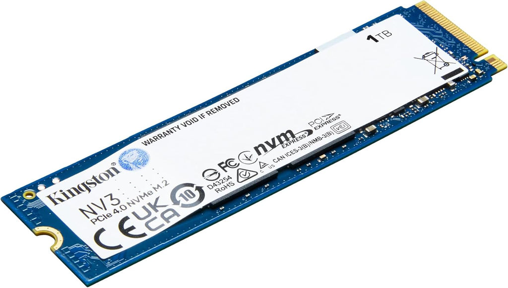 KINGSTON 1TB NV3 M.2 2280 NVME SSD SNV3S/1000G – TechCure India