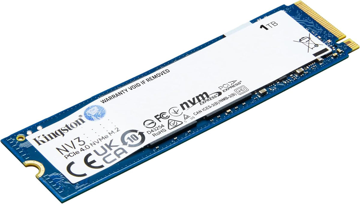 KINGSTON 1TB NV3 M.2 2280 NVME SSD SNV3S/1000G – TechCure India