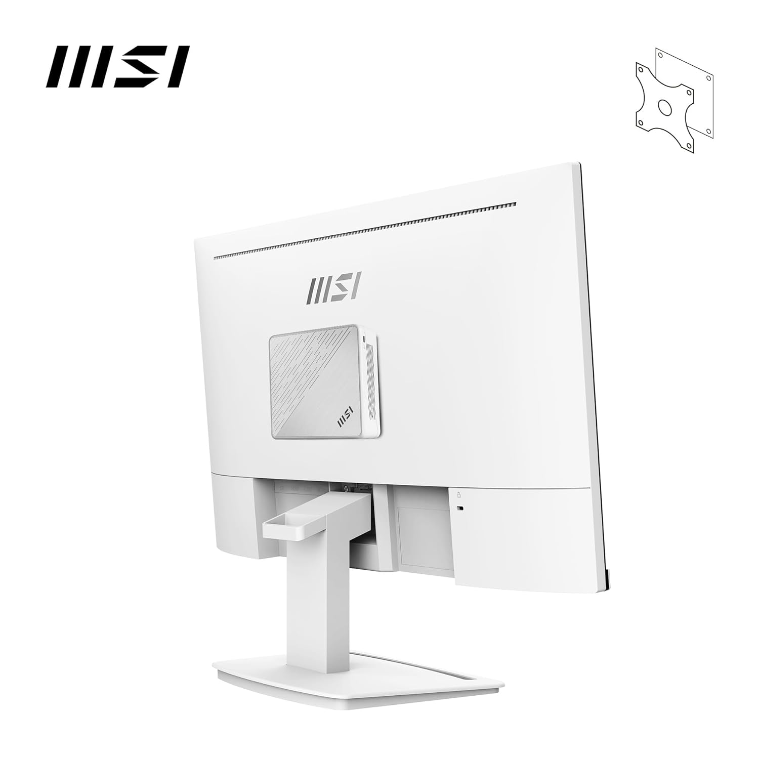 MSI Pro MP243XW 24 Inch FHD 100Hz IPS Panel 119%SRGB 1MS AMD Freesync Business Monitor - 3