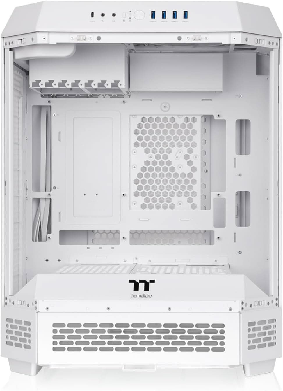 THERMALTAKE THE TOWER 600 SNOW WHITE ATX MICRO TOWER CABINET – TechCure India