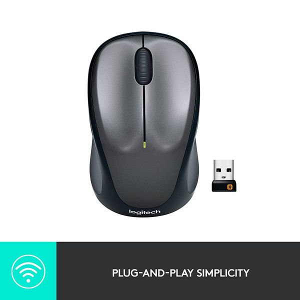 LOGITECH M235 Wireless Ambidextrous Gaming Mouse ( 鈥?10-002201 ) ( 1000DPI / 3 Macro Button ) ( Colt Glossy) - 2