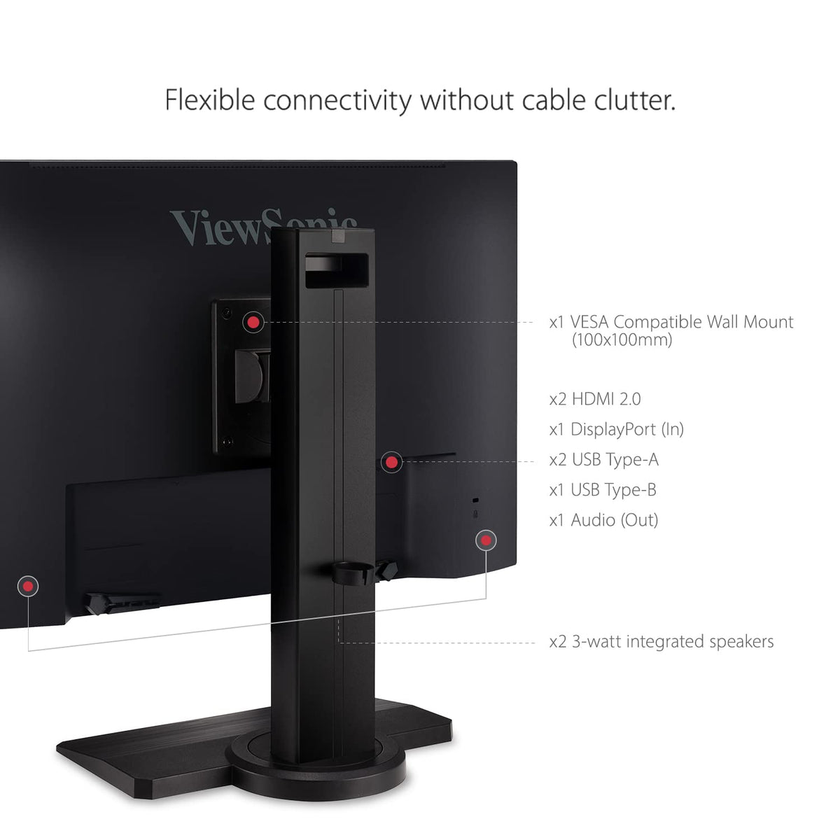 VIEWSONIC 60.96 CM (24") FHD FAST IPS 240HZ 0.5MS PREMIUM GAMING MONITOR,BLUR BUSTERS 2.0 CERTIFIED, VESA HDR 400, HEIGHT ADJUSTMENT, TILT, PIVOT, SWIVEL, HDMI,DP, USB A,B &104% SRGB-XG2431 – TechCure India