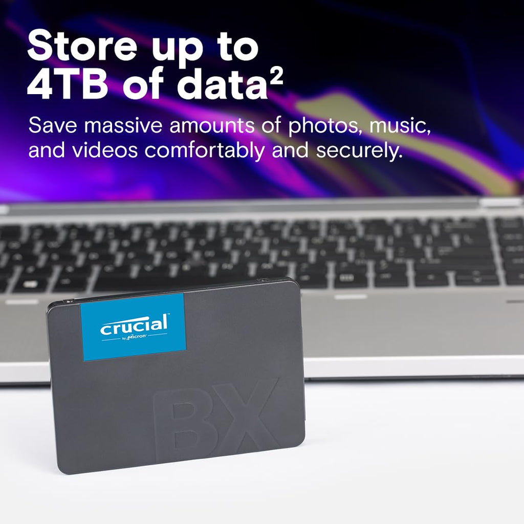 CRUCIAL BX500 2TB SATA 2.5 INCH SSD CT2000BX500SSD1 – TechCure India