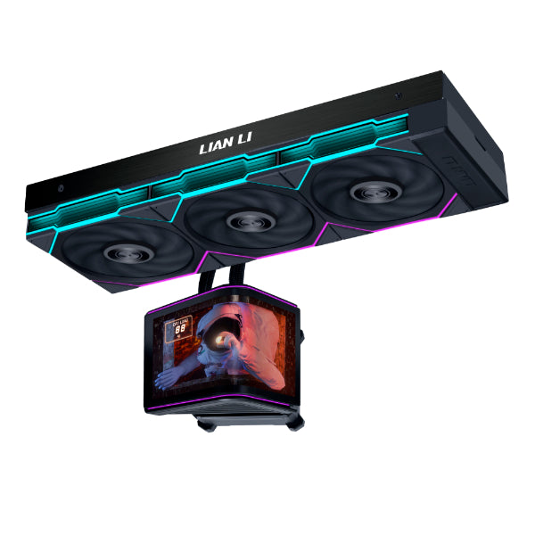 Lian Li Hydroshift II OLED Curved 360TL Liquid CPU Cooler – TechCure India