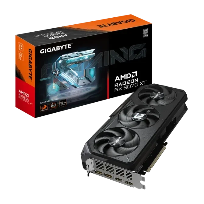 Gigabyte Radeon RX 9070 XT GAMING OC 16G Graphics Card – TechCure India