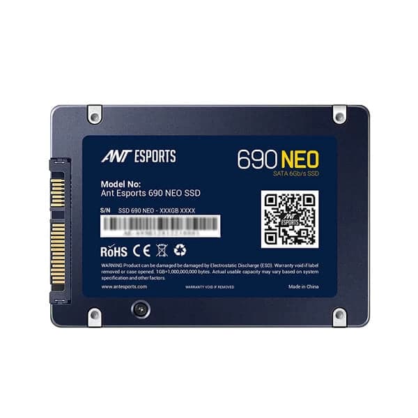 ANT ESPORTS 690 NEO 2TB 2.5 SATA Gen3 Internal Solid State Drive (SSD) - 4