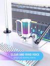 FIFINE Ampligame A6V USB Gaming Microphone ( White ) - 6