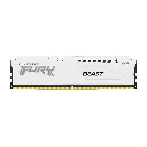 Kingston Fury Beast White 16GB 5200MHz CL40 DDR5 RAM (White) – TechCure India