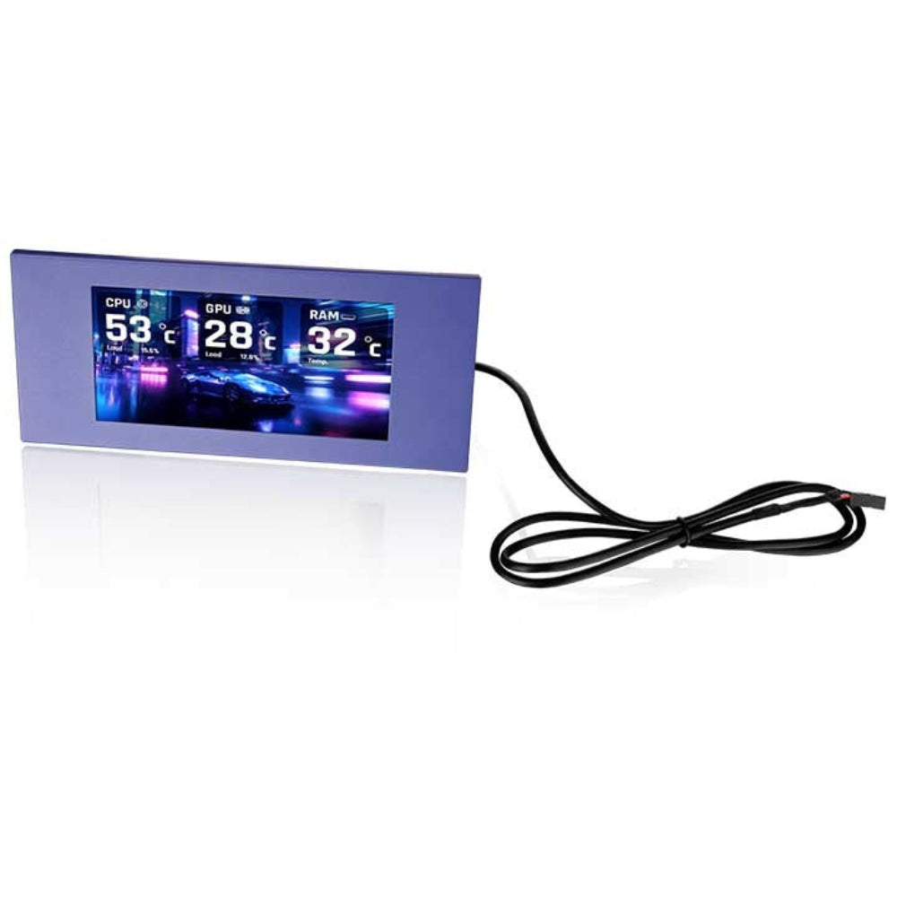 THERMALTAKE 6 Inch LCD Panel Kit For View 600 TG ( Future Dusk ) – TechCure India