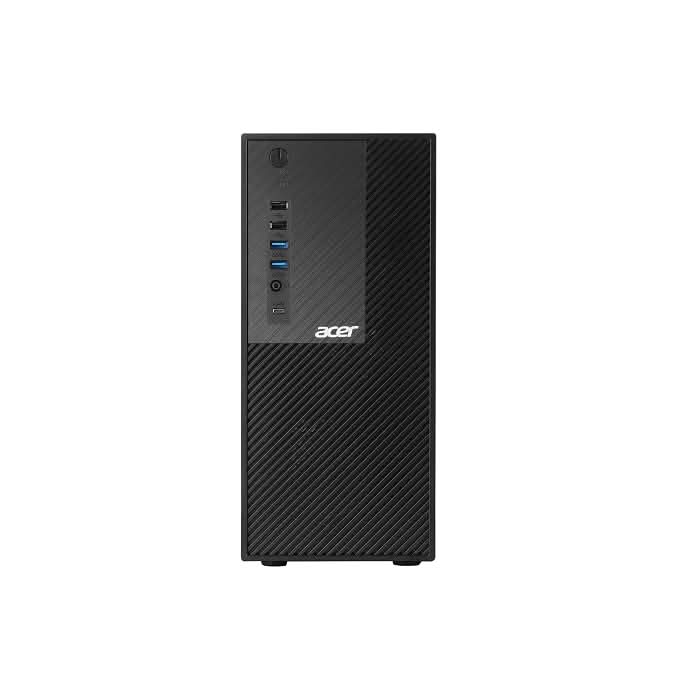 Acer Veriton Desktop, 12th Gen, Intel Core i3 12100 Processor, Intel UHD Graphics 730, 8 GB DDR4, 512 GB, Windows 11 Home, Black, 15.7L, M200-H610 – TechCure India