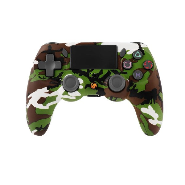 Sameo SG05 Wireless Gamepad for PS4/PC/Android/iOS - Green Camo – TechCure India