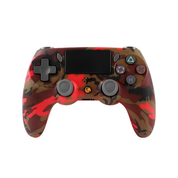 Sameo SG05 Bluetooth Wireless PS4 Gaming Controller - Red Camo – TechCure India