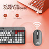 ANT ESPORTS WKM22 TKL Membrane Wireless Gaming Keyboard and Mouse Combo (Grey) (Membrane Keyboard) (WKM22) - 4