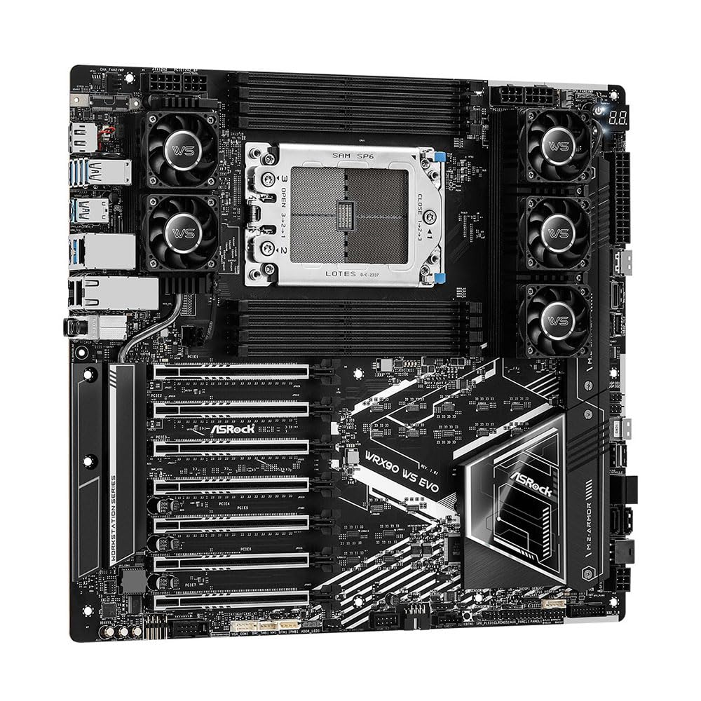 ASROCK WRX90 WS EVO MOTHERBOARD – TechCure India