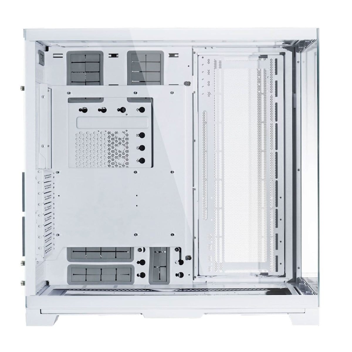 LIAN LI O11 DYNAMIC EVO XL FULL-TOWER GAMING CABINET - WHITE (G99.O11DEXL-W.IN) – TechCure India