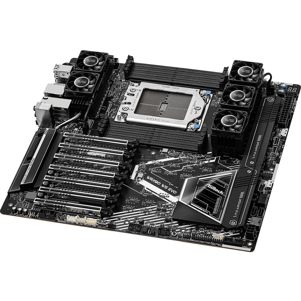 ASROCK WRX90 WS EVO MOTHERBOARD – TechCure India