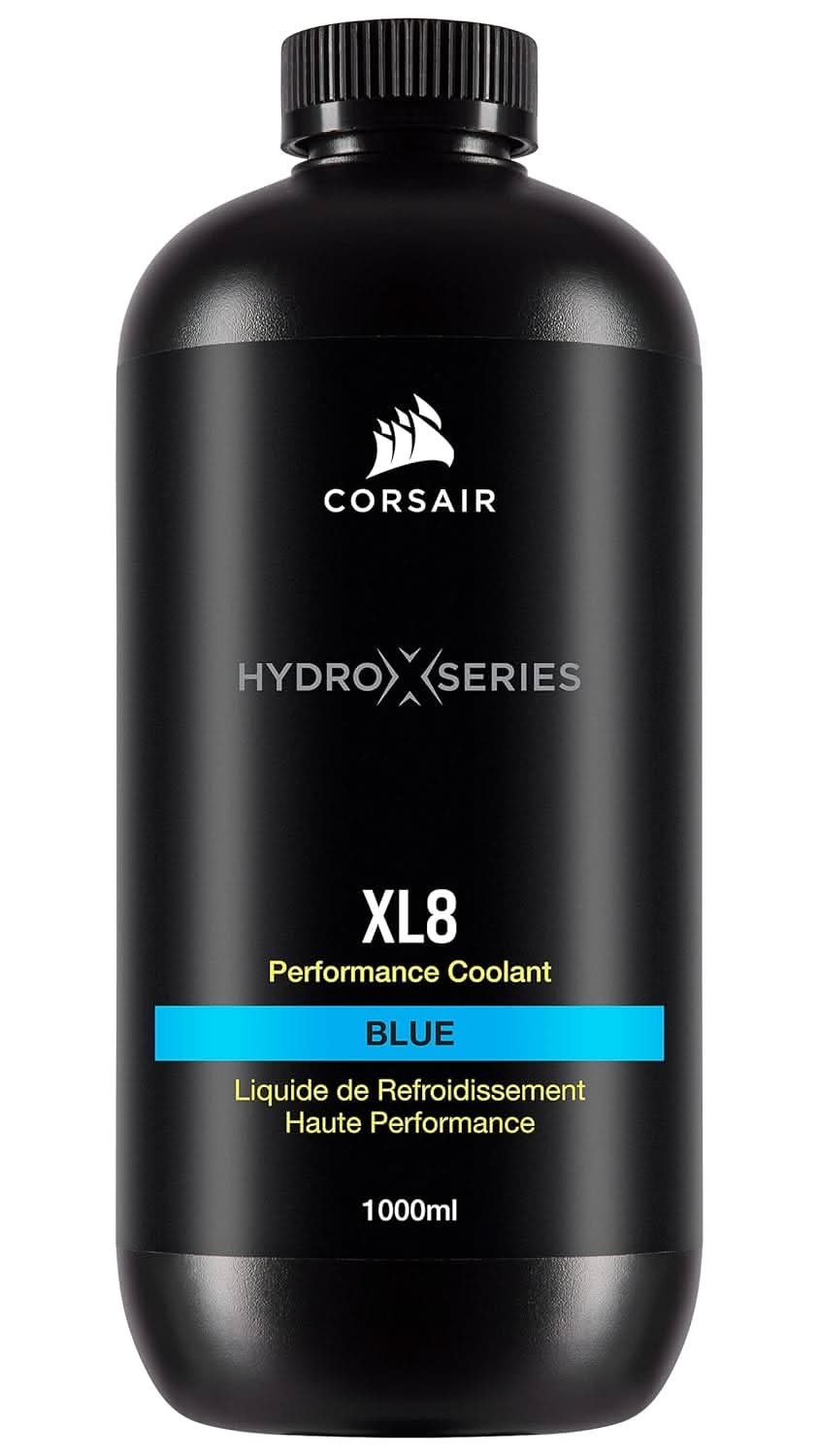 CORSAIR HYDRO X SERIES, XL8, PERFORMANCE COOLANT, 1L, TRANSLUCENT BLUE – TechCure India