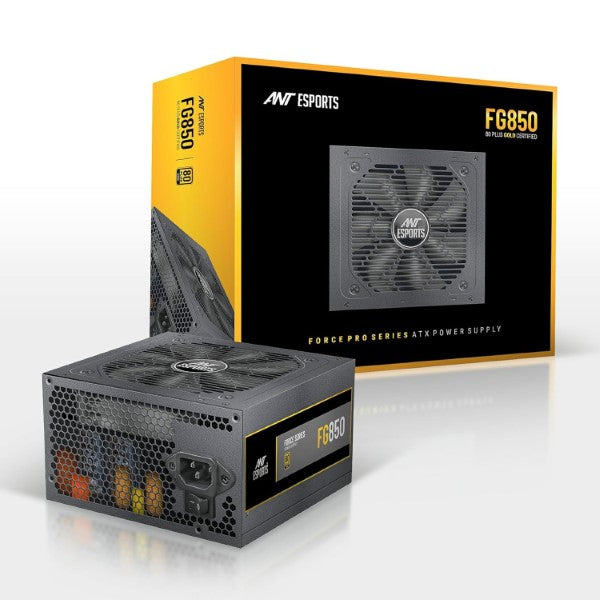 Ant Esports FG850 850 Watt 80 Plus Gold SMPS – TechCure India