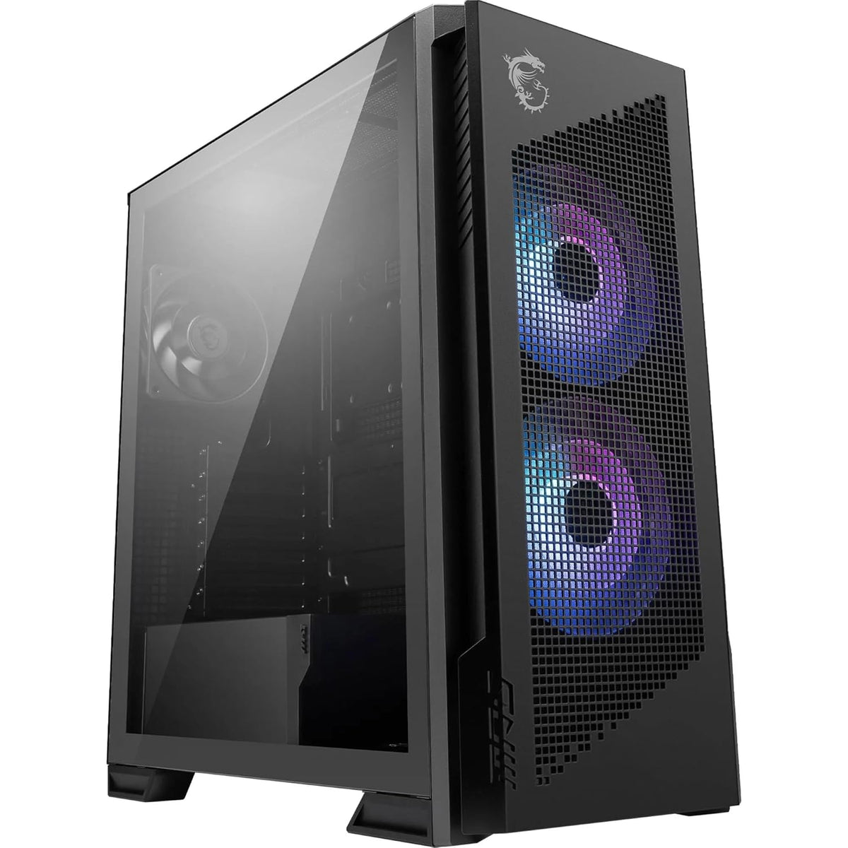 MSI MPG VELOX 300R AIRFLOW PZ MID TOWER GAMING PC CASE - BLACK – TechCure India