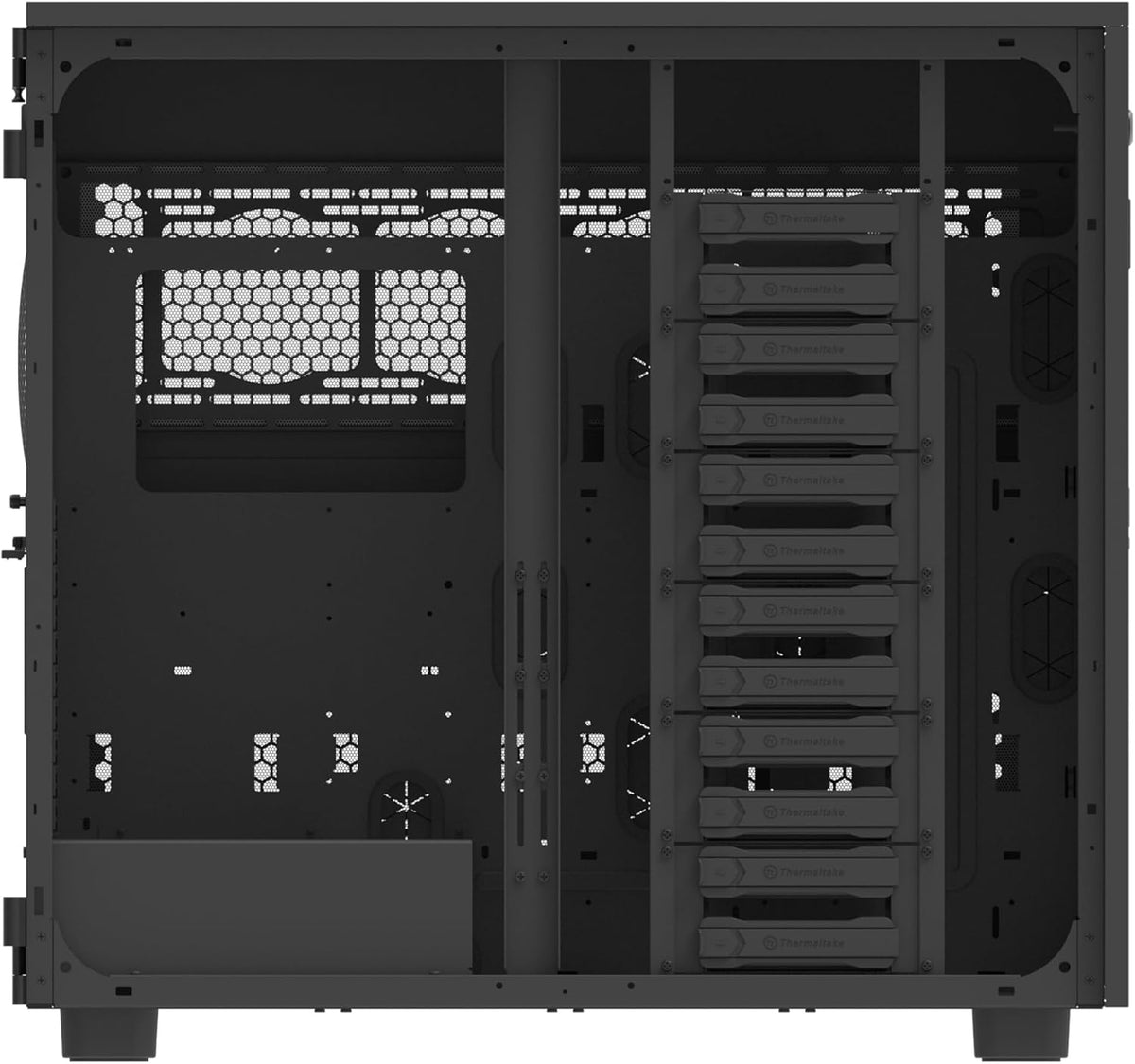THERMALTAKE AX700 TG SUPER TOWER BLACK CABINET CA-11B-00F1WN-00 – TechCure India