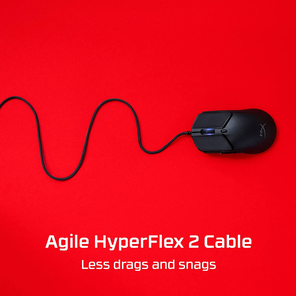 HYPERX Pulsefire Haste 2 Wired Ambidextrous Gaming Mouse ( 6N0A8AA ) ( 26000DPI / 6 Macro Buttons ) ( White ) - 4