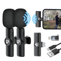 UltraProlink Sonic Dual Omnidirectional lavalier Wireless Microphone – TechCure India