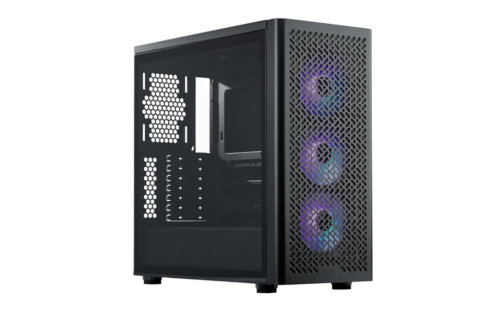 COOLER MASTER ELITE 502 COMPUTER CASE ARGB BLACK – TechCure India