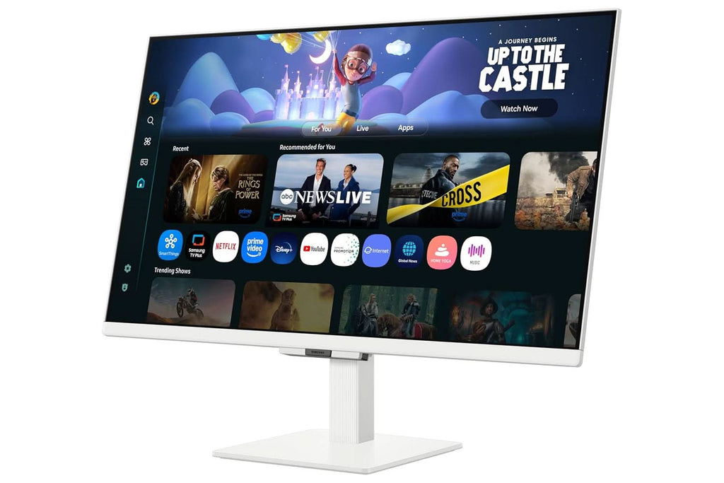 Samsung 27 Inch FHD M5 Smart Monitor with Smart TV Experience LS27FM501EWXXL – TechCure India