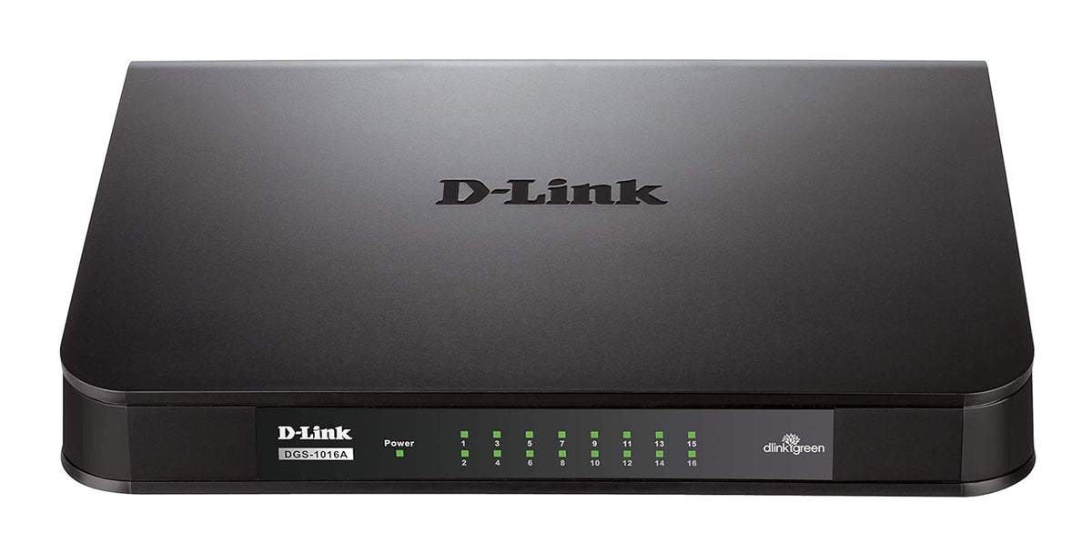 DLINK DGS-1016A 16-PORT GIGABIT SWITCH – TechCure India