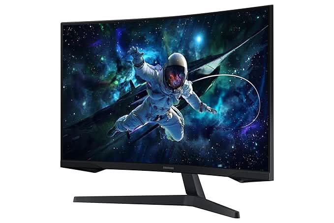 Samsung 32 Inch Odyssey G5 2K Curved Gaming Monitor LS32CG550EWXXL – TechCure India