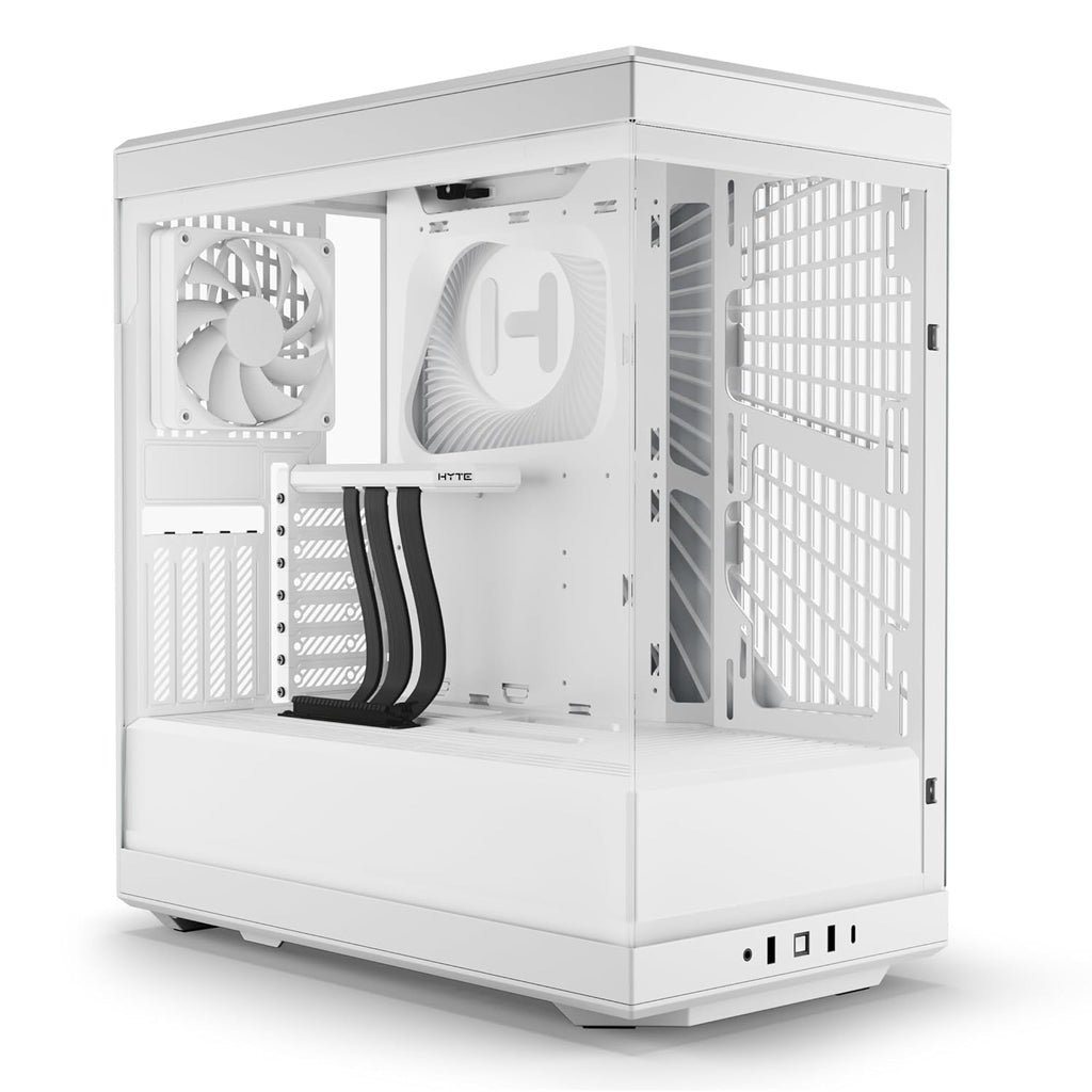 HYTE Y40 (ATX) MID TOWER CABINET (WHITE) CS-HYTE-Y40-WW – TechCure India