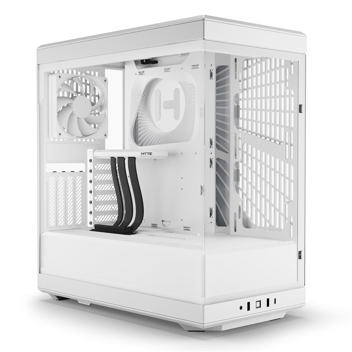 HYTE Y40 (ATX) MID TOWER CABINET (WHITE) CS-HYTE-Y40-WW – TechCure India